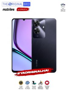 Realme Note 60 - 4GB RAM - 64GB Storage - PTA Approved - 12 Months Warranty - Black - The Original Bro Mobiles - TOB52